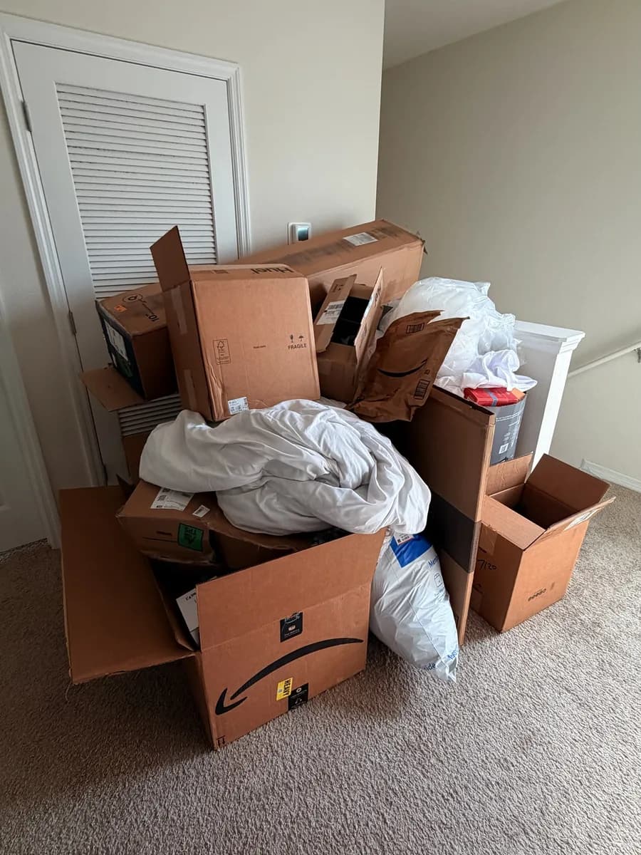 Home Cleanout in Davenport, FL, before